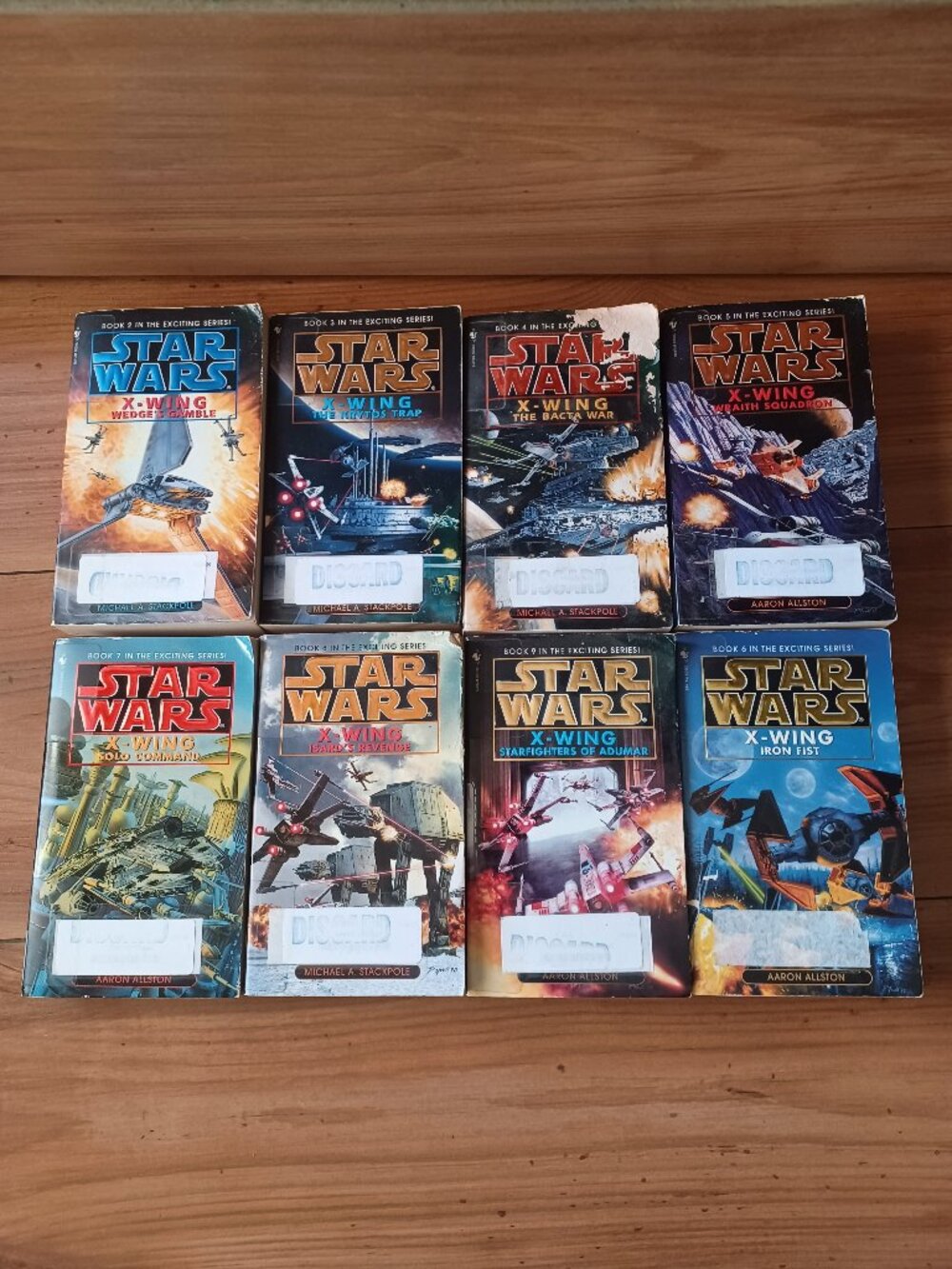 Star Wars In The Exciting Series Set Of 8 Books